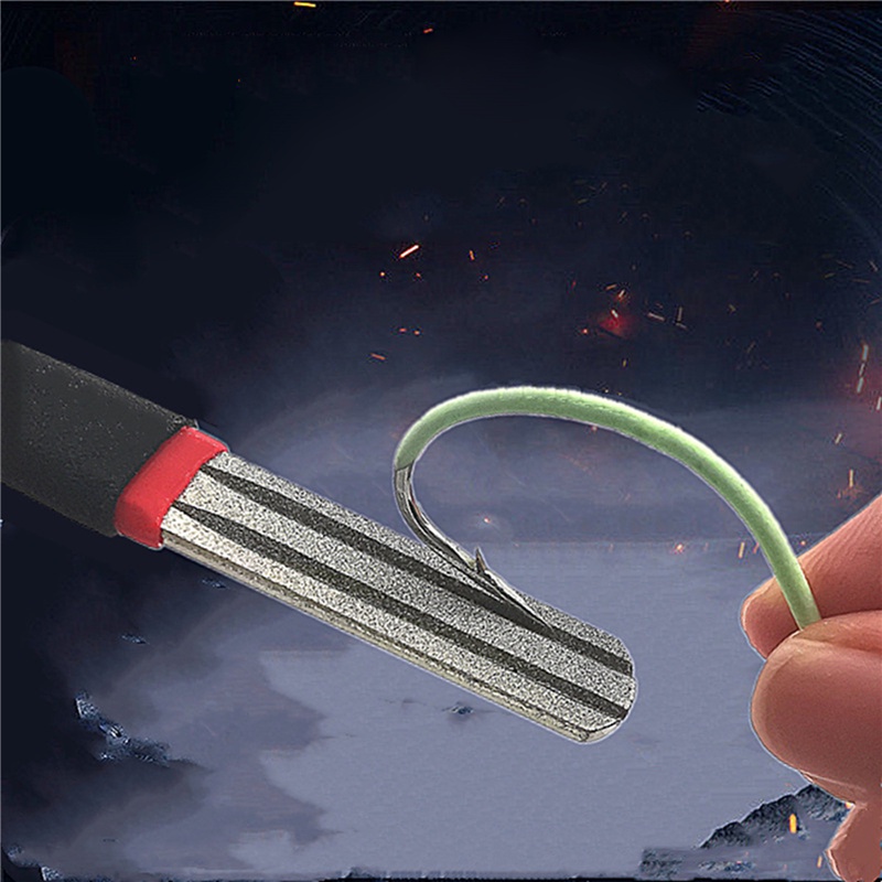 Dụng Cụ Lọc Móc Câu Cá Hai Rãnh Nhỏ Gọn Tiện Lợi