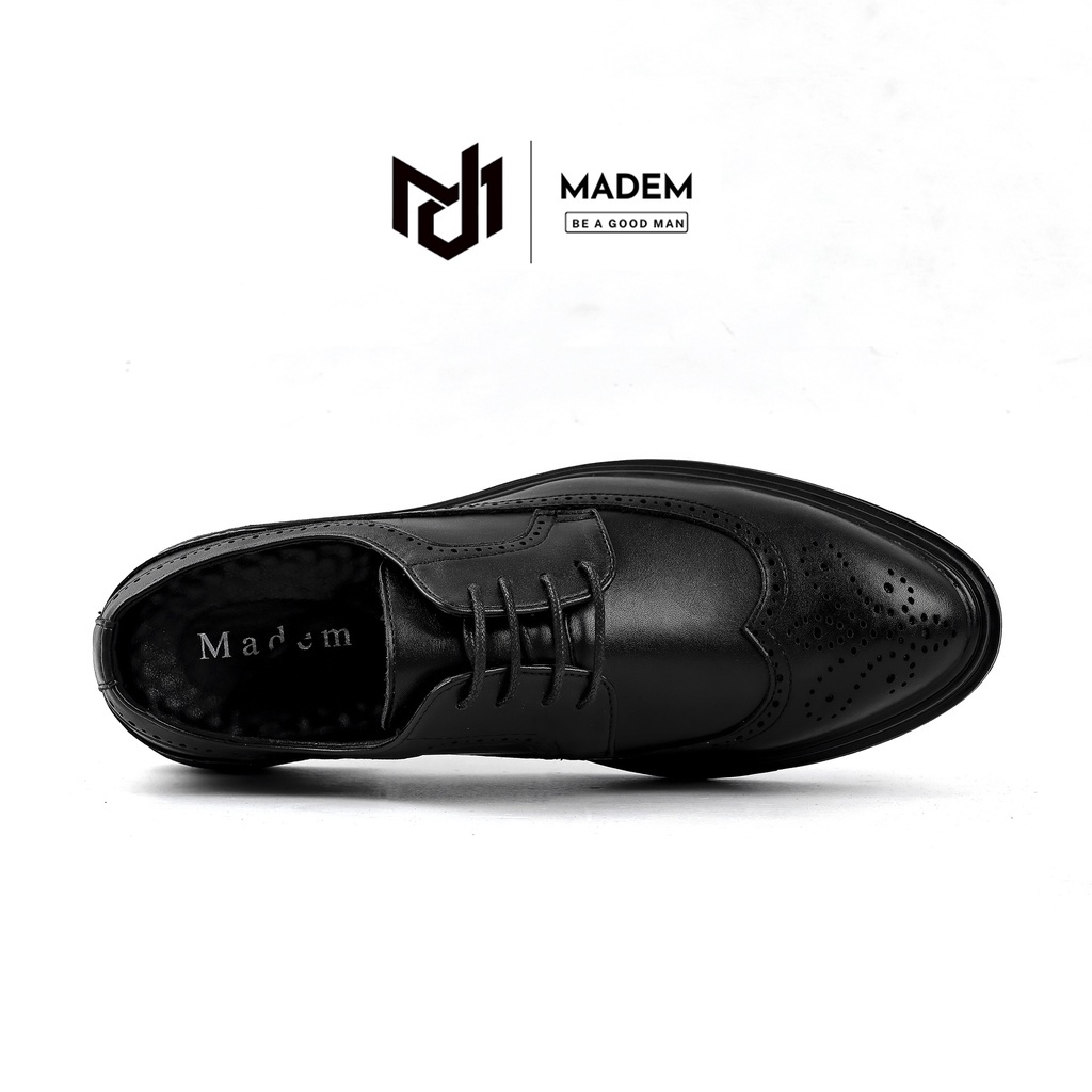 Giày nam MADEM cổ thấp LN6 da bò Nappa hơi hướng cổ điển - Full box bảo hành 12 tháng