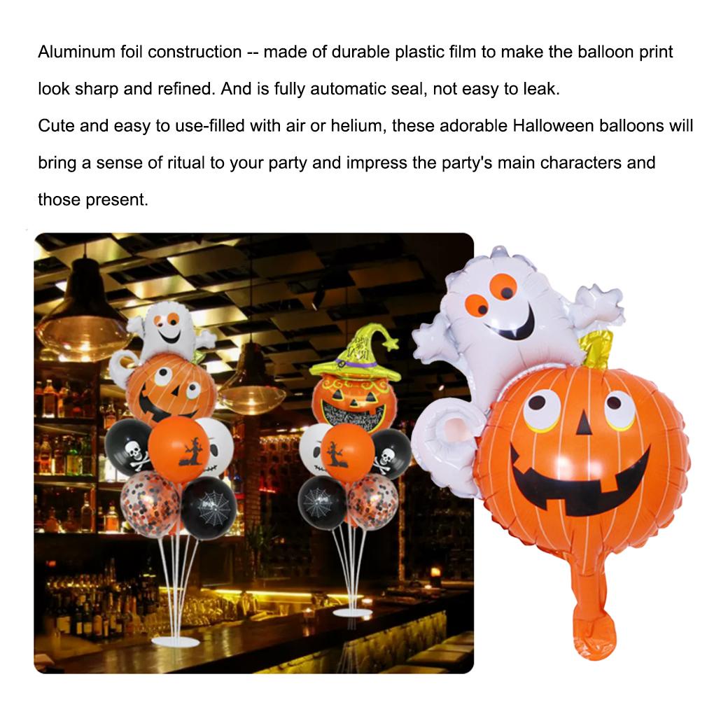 Bong Bóng Lá Nhôm Chống Rò Rỉ Dùng Trang Trí Tiệc Halloween