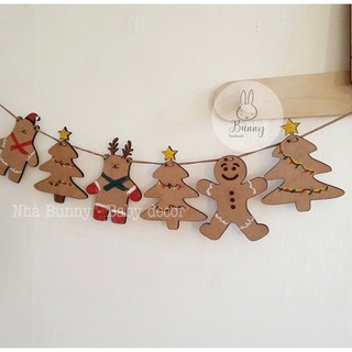 Set dây gấu và cây thông noel