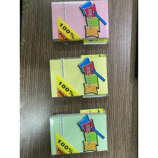 2 XẤP Giấy Note Dạ Quang 5 Màu 3x2