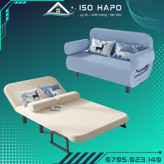 Sofa Giường Gấp Gọn Đa Năng Thông Minh Đệm Tay Lớn Êm Ái, Ghế Sofa Ngả Thành Giường Cao Cấp Nhẹ Dễ Di Chuyển