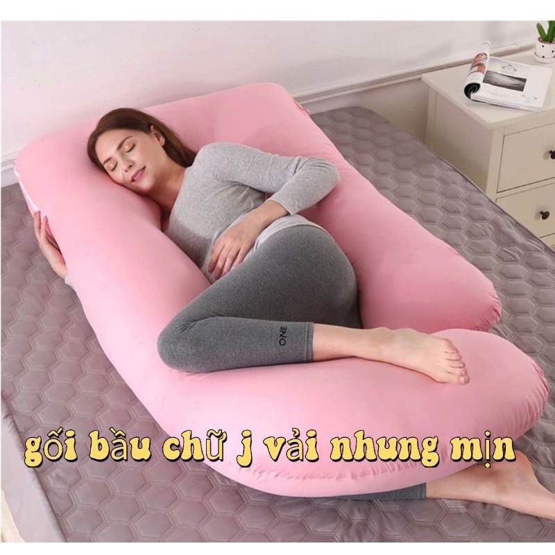 GỐI BẦU CHỮ J,CHỮ U cao cấp