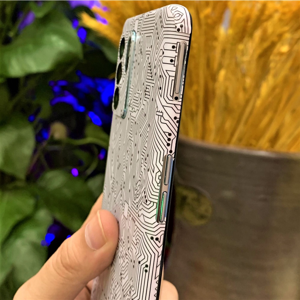 Miếng dán Skin điện thoại hình Vi Mạch Điện Cho Iphone Và Các Dòng Máy Android