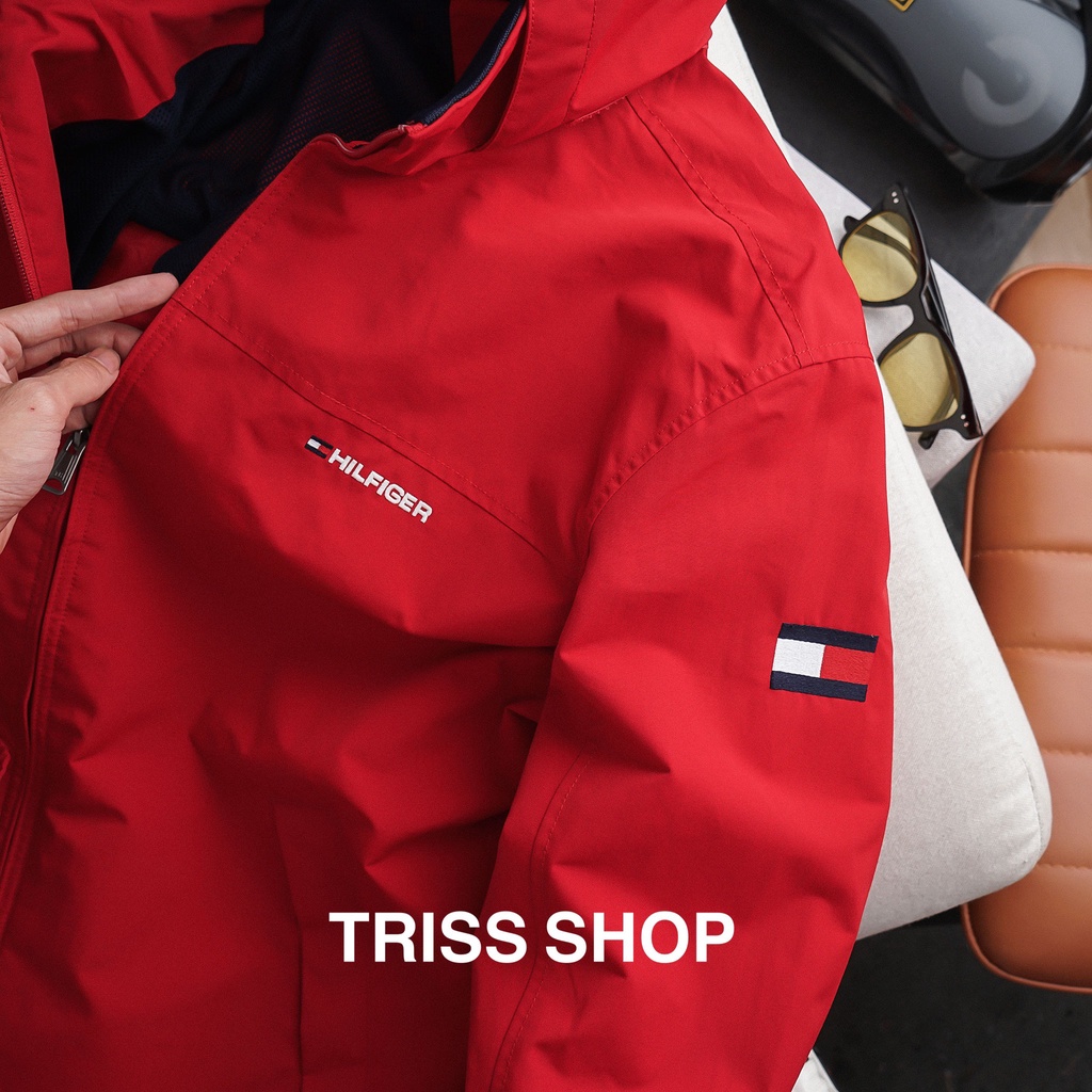 Áo Khoác Gió Nam Tommy Chất Liệu Cao Cấp