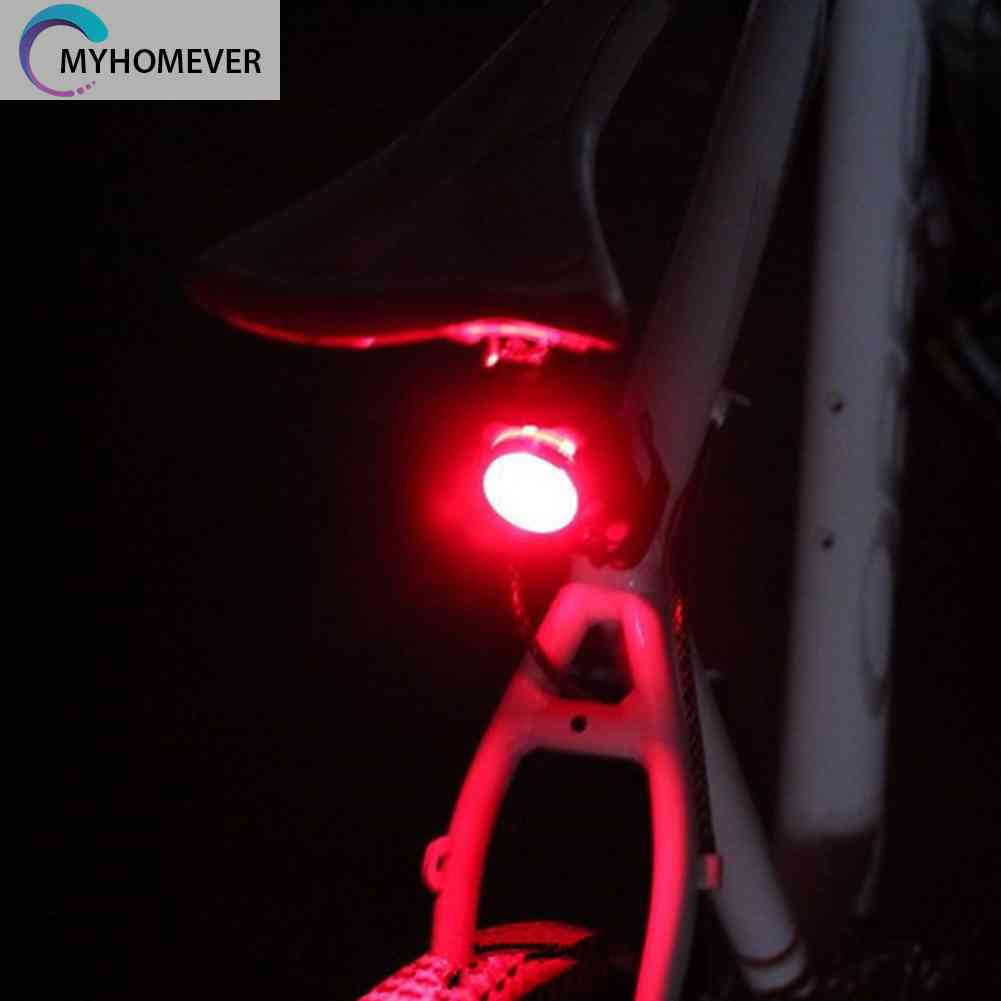 Đèn Pha + Đèn Hậu Cảnh Báo An Toàn Sạc USB 3 Chế Độ Cho Xe Đạp