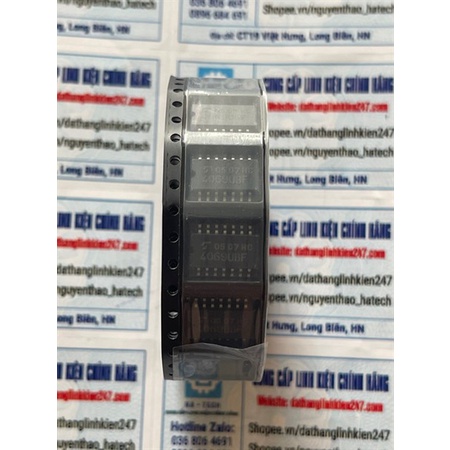 linh kiện CD4069UBF TC4069UBF CD4069 TC4069 4069 SOP-14 dán to Chính Hãng