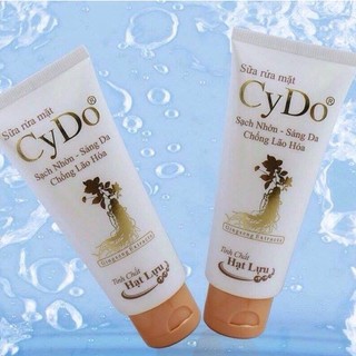 Sửa rửa mặt sạch nhờn sáng da chống lão hóa CyDo tinh chất lựu 100g