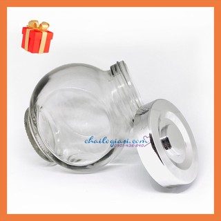 HŨ THUỶ TINH NGHIÊNG 180 GRAM