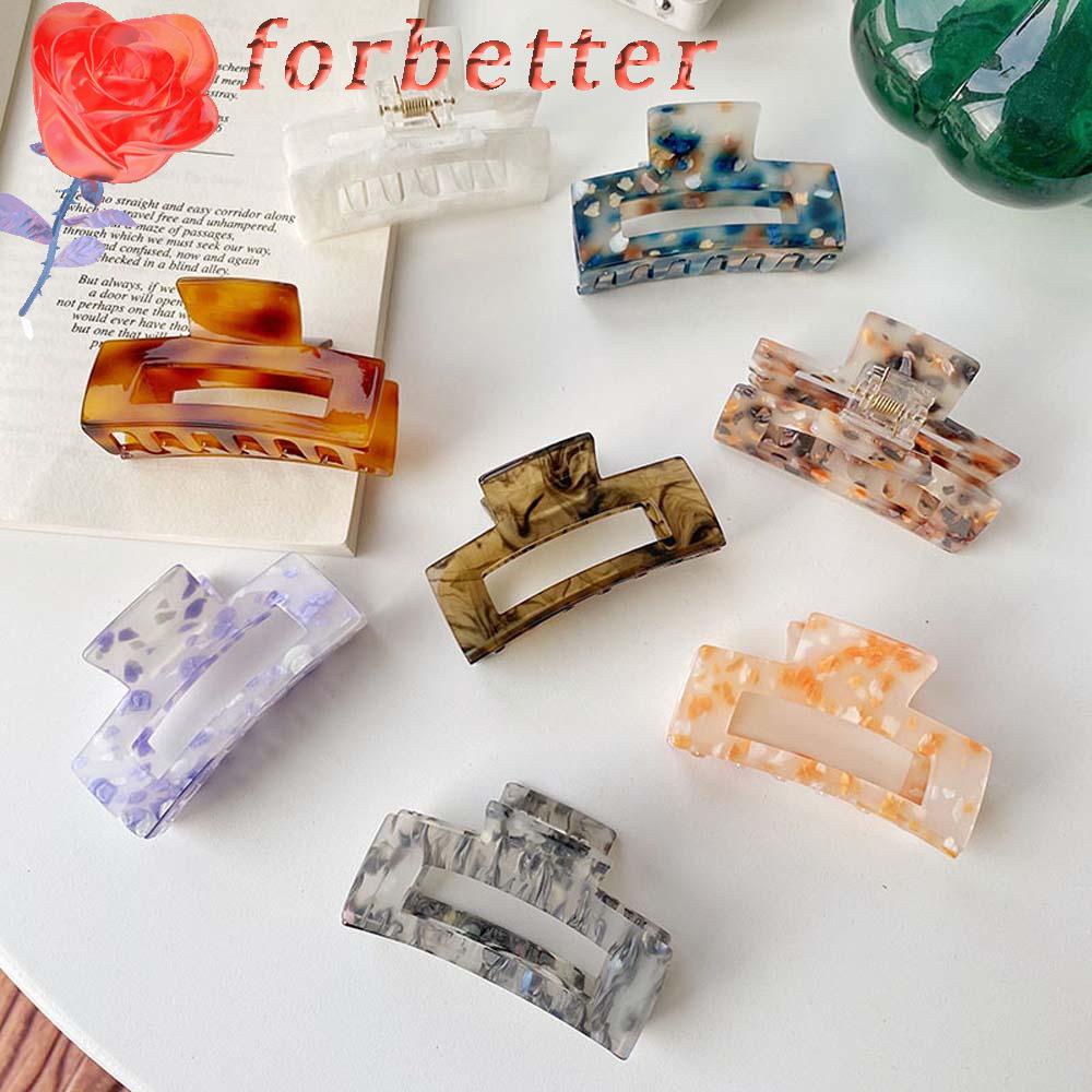 Phụ Kiện Tóc Hình Vuông Hoạ Tiết Da Báo Xinh Xắn