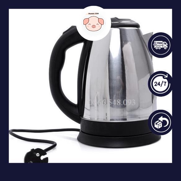Ấm siêu tốc Inox Electric Kettle 1.8L - Bình Đun Nước Siêu Tốc Giá Rẻ ( ĐỔI TRẢ TRONG 30 NGÀY )