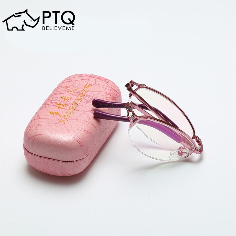 Reading Glasses for Women Sale New Portable Folding Reading Glasses Frame Metal Glasses Women Korean Style PTQ