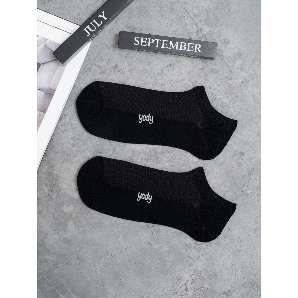 Tất nam Yody pack 2 cotton dệt lưới quà tặng cho khách hàng màu ngẫu nhiên TAM5035