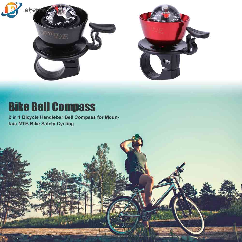 Chuông Gắn Tay Lái Xe Đạp 2 Trong 1 Tiện Lợi