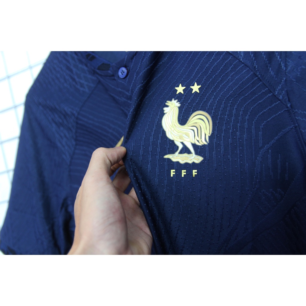 Bộ quần áo bóng đá Đt Pháp mùa WC 22/23 - Bản Player hàng Thái - Pháp Xanh sân nhà