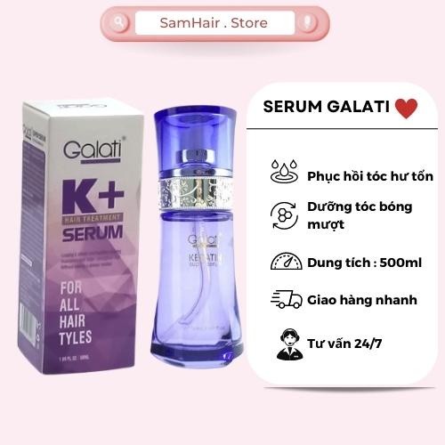 Tinh dầu dưỡng tóc cao cấp Galati 50ml, Serum phục hồi tóc khô sơ hư tổn