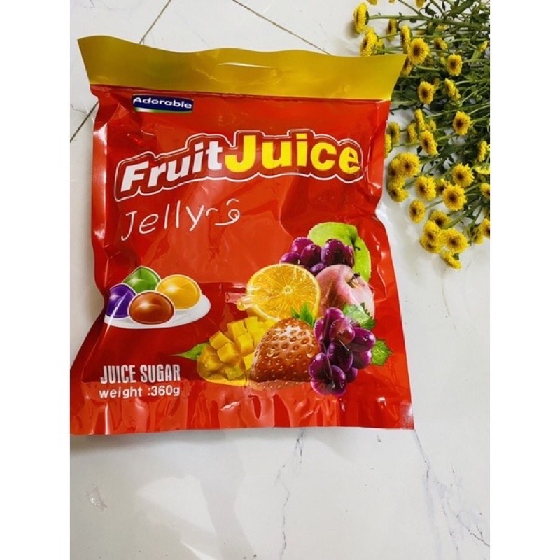 Kẹo dẻo trái cây Q04 Adorable 360gram