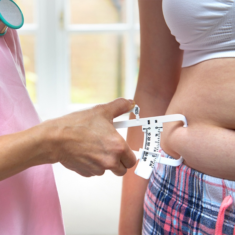 Thước Cặp Đo Mỡ Cơ Thể 4 Màu Bằng Nhựa Chống Trượt / Bền Bỉ