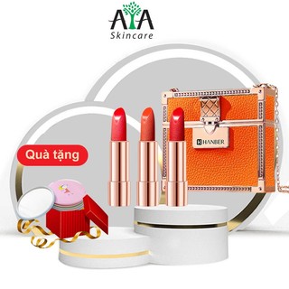 Son Hanber siêu mềm mịn môi dạng túi xách cực sang - avaskinscare