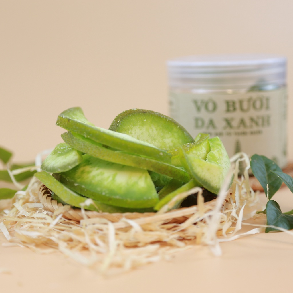 Vỏ bưởi da xanh sấy dẻo 170g - Đồ ăn vặt MoiMoi