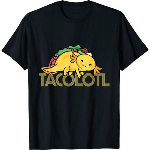 Taco Lover Nam Axolotl Lover Áo thun Axolotl Mexico dễ thương