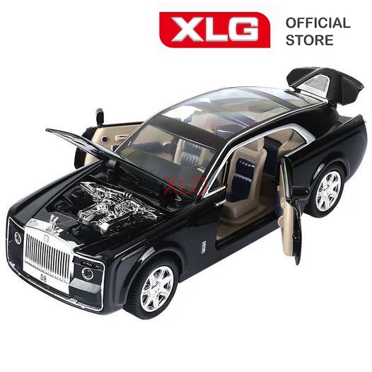 Xe mô hình Rolls Royce tỷ lệ 1:24 XLG dài 22cm