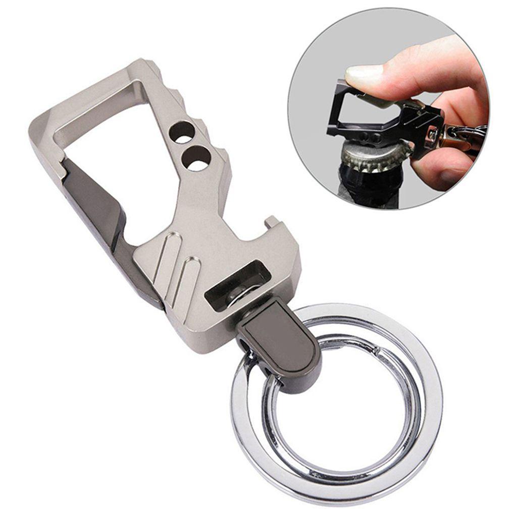 Móc Khóa Kèm Đồ Khui Nắp Chai Bằng Thép Không Gỉ