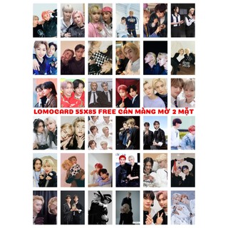 Lomo card 45 ảnh stray kids - hyunlix