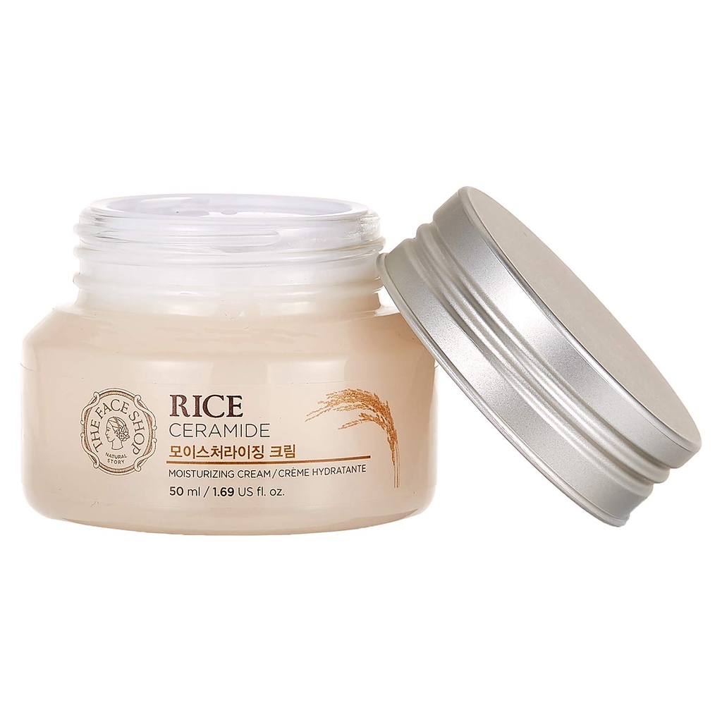 Kem Dưỡng Ẩm Chăm Sóc Da Mặt The FACE SHOP Ceramide 50Ml