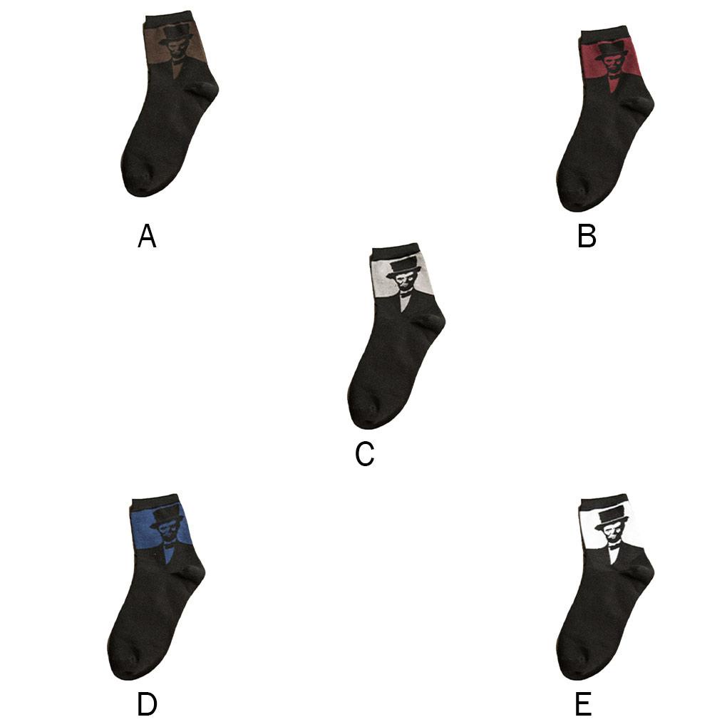 Vớ Cotton 70 Họa Tiết Phong Cách Quý Ông Thời Trang Thu Đông Cho Nam