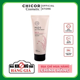 Sữa Rửa Mặt Làm Sáng Da Thefaceshop Rice Water Bright Cleansing Foam 100ml