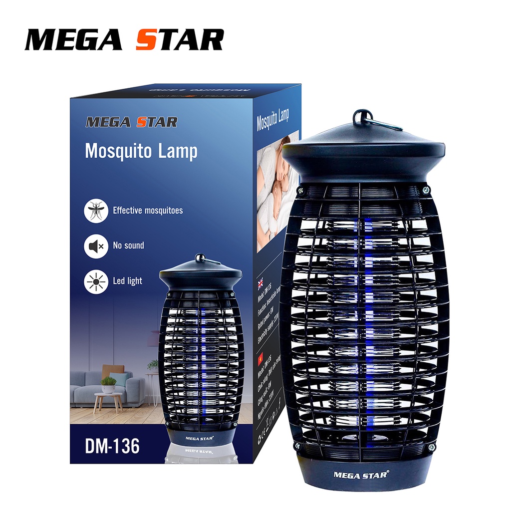 Đèn bắt muỗi Mega Star DM136