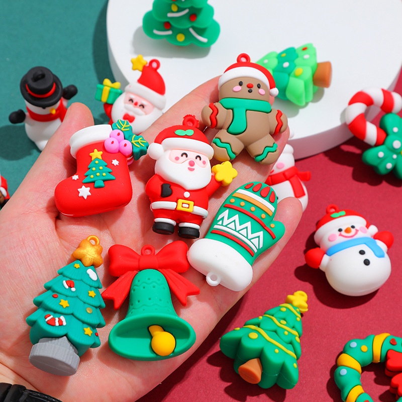 Móc khóa treo balo Noel Giáng sinh ẤM ÁP Mẫu mới 2023