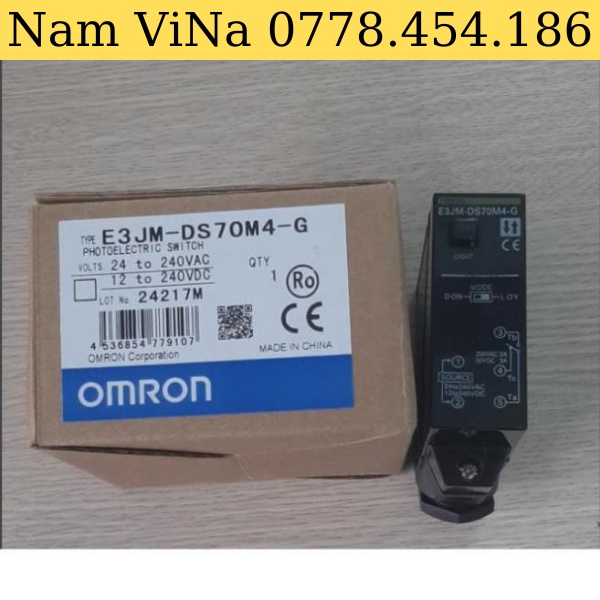 [Xuất vat] Cảm biến quang . E3JM-DS70M4-G
