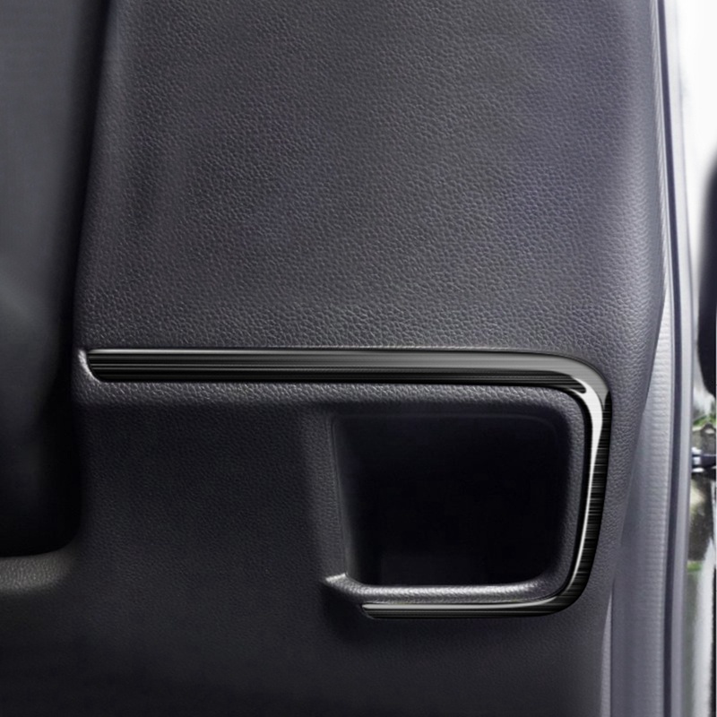 Viền Bọc Hộp Điều Khiển Xe Hơi Màu Đen Cho Honda HRV HR-V Vezel 2021 2022 RHD