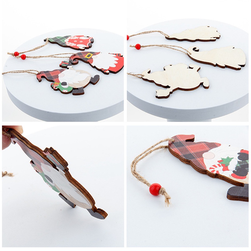 Set 16 Phụ Kiện Treo Trang Trí Cây Thông Giáng Sinh Năm Mới