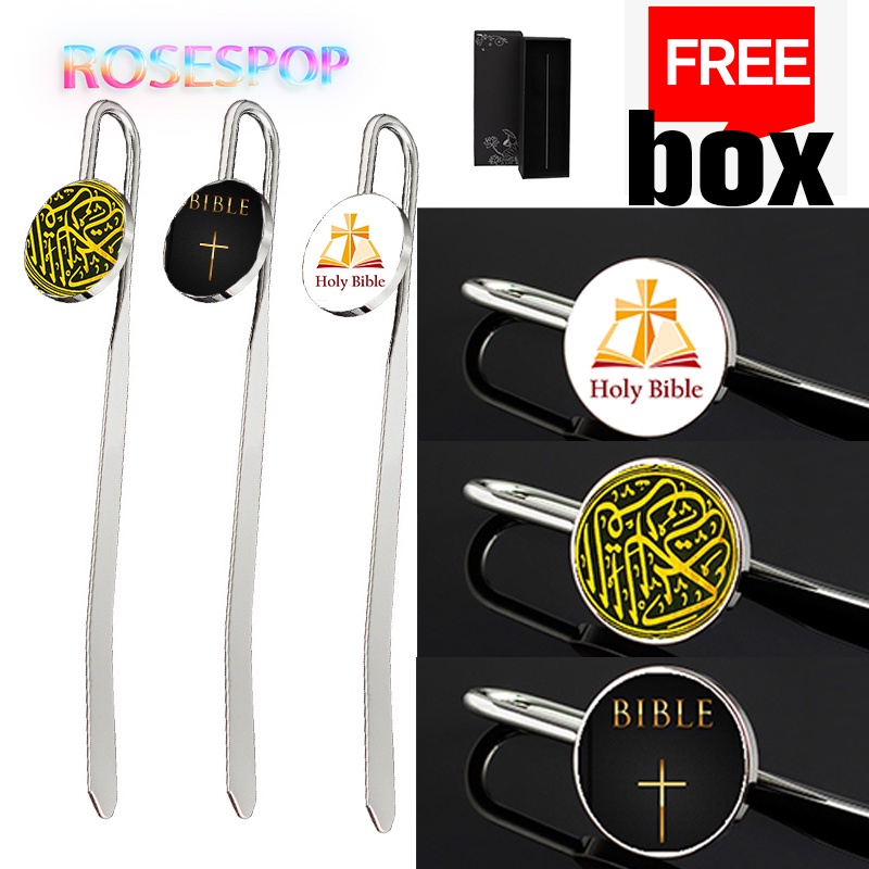 Hồi Giáo Al-Quran Kinh Thánh Đánh Dấu Trang Kim Loại Tùy Chỉnh / Dấu Hiệu Và Dấu Hiệu Của Sách Hồi G