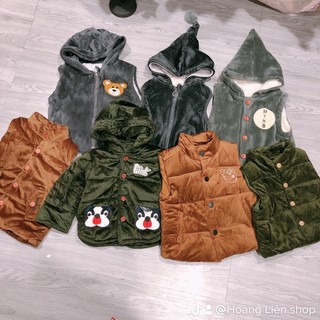 Áo ghi lê nhung cho bé chốt live 820