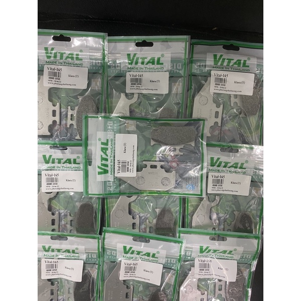 Bố thắng xe điện Vinfast Klara /klara S trước và sau hiệu Vital chính hãng thái lan