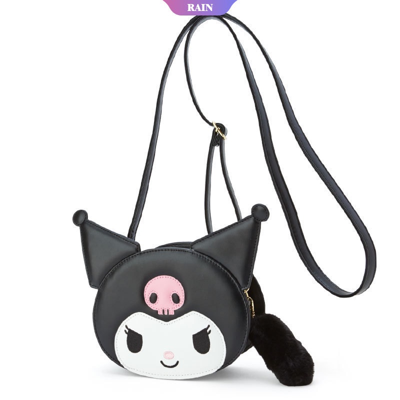 Túi Xách Da PU Hình Hoạt Hình Hello Kitty Cinnamoroll Kuromi My Melody Cho Nữ