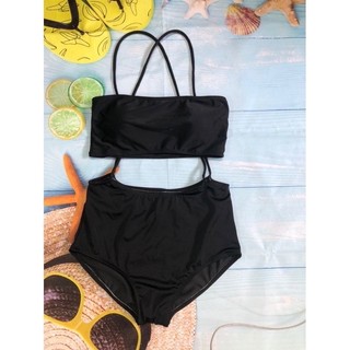 Bikini liền mảnh form ống cạp cao che bụng siêu đẹp