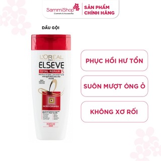 DẦU GỘI PHỤC HỒI TÓC HƯ TỔN Loreal Paris Elseve Total Repair 5 Repairing Shampoo 330ml