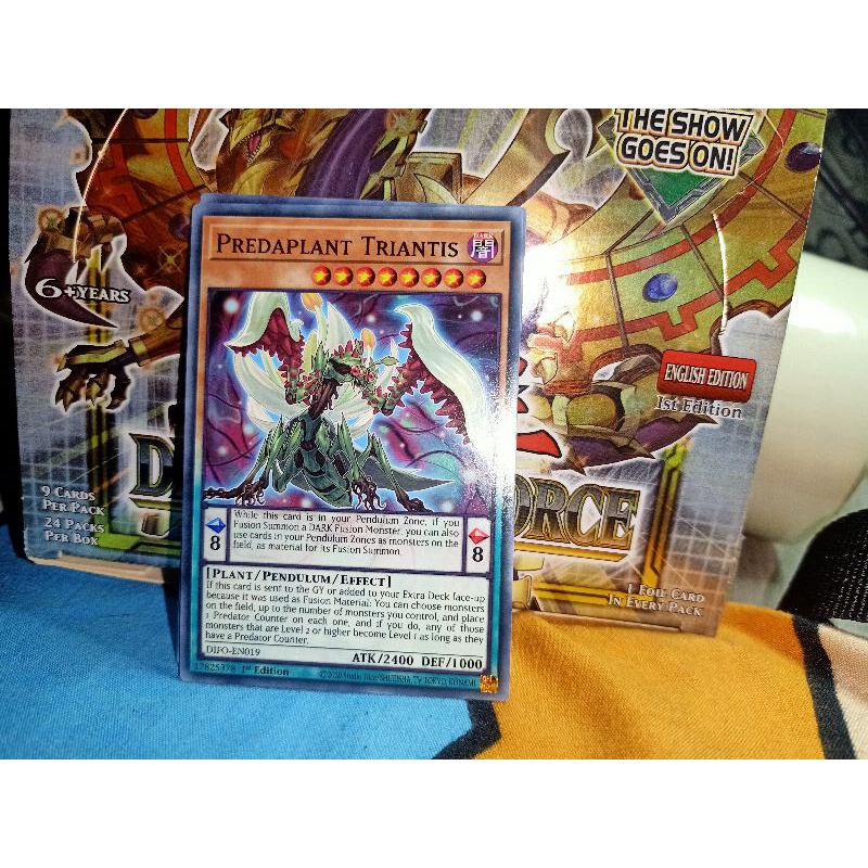 thẻ bài: Predaplant Triantis - DIFO-EN019 - Common 1st Edition