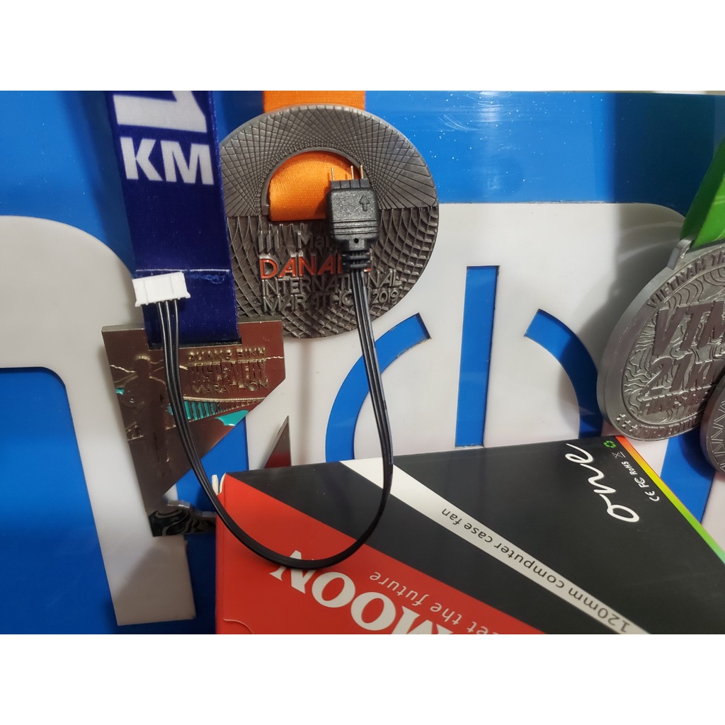 Dây chuyển của hub COOLMOON, dùng cho quạt tỏa nhiệt cpu và fan led rgb