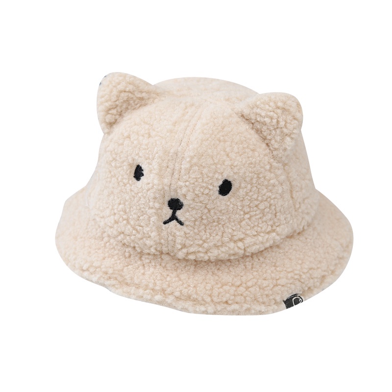 Nón Tai Bèo Phủ Lông Dày Dặn Phong Cách Hàn Quốc Thời Trang Thu Đông Cho Bé Trai Và Gái