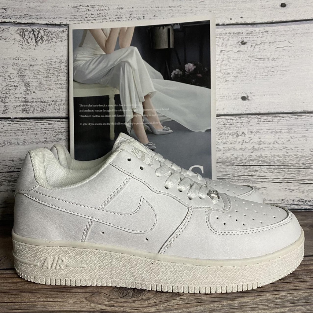 Giày thể thao AF1 Full Trắng Sneaker Full box Hộp bill Đẩy đủ