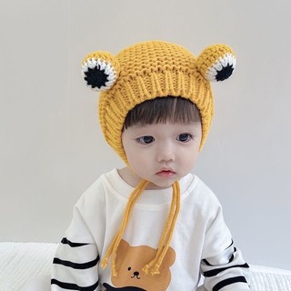 Mũ Len Hình Ếch con xinh xắn (dành cho bé từ 3 tháng- 36 tháng tuổi)