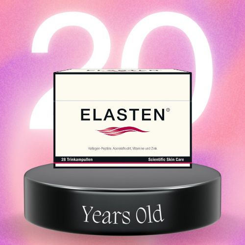 Collagen Thuỷ Phân Elasten Đức Dạng Nước Giúp Da Ẩm Mượt Căng Bóng - Hộp 28 Ống