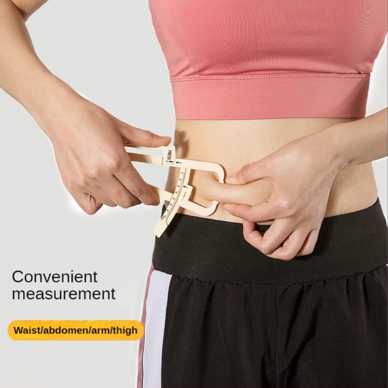 Thước Cặp Đo Mỡ Cơ Thể 4 Màu Bằng Nhựa Chống Trượt / Bền Bỉ