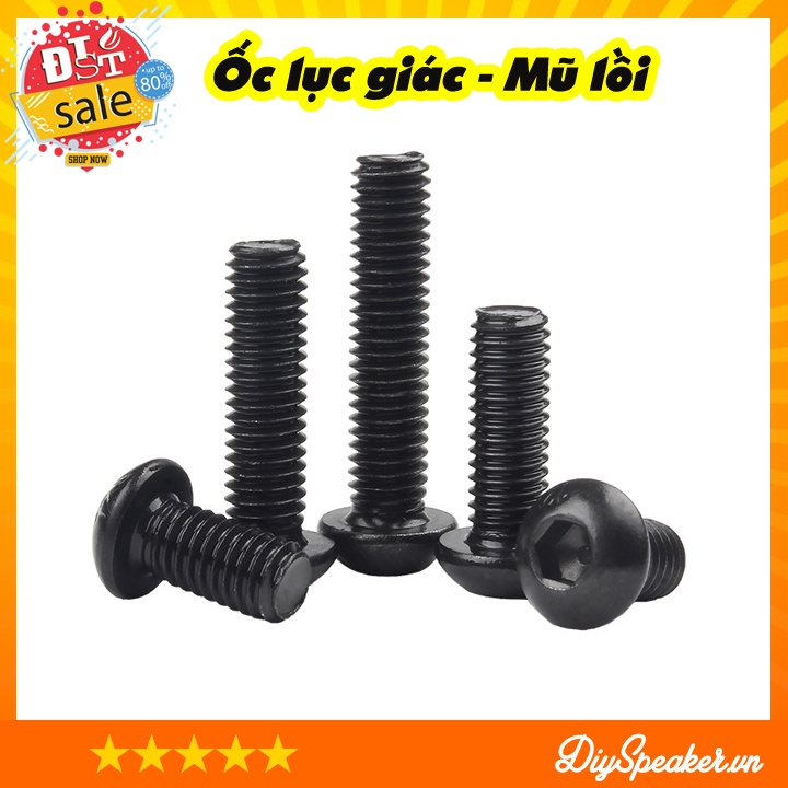 Ốc vít lục giác ren mịn
